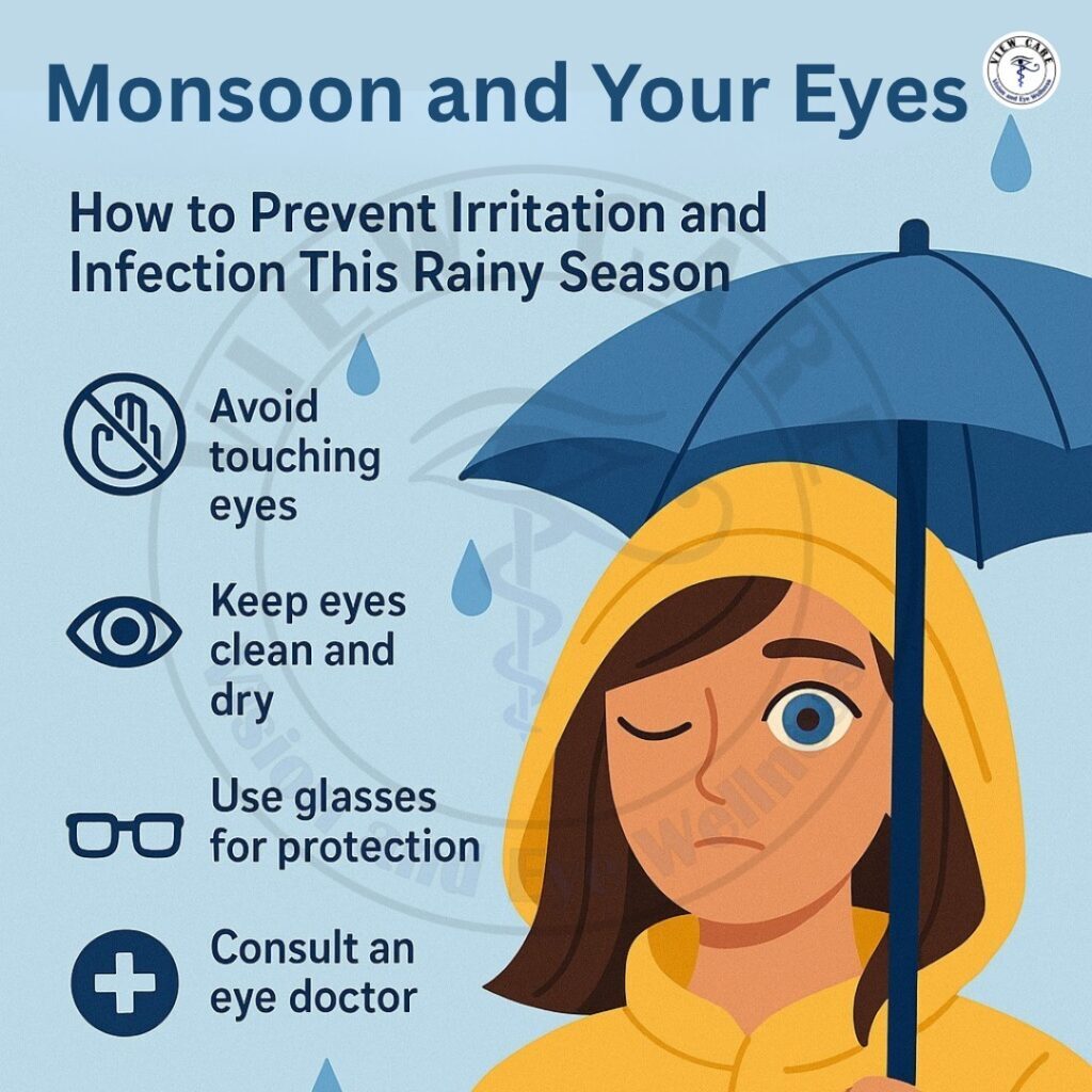 Are Your Eyes Monsoon-Ready? Here’s How to Prevent Irritation and Infection During Rains