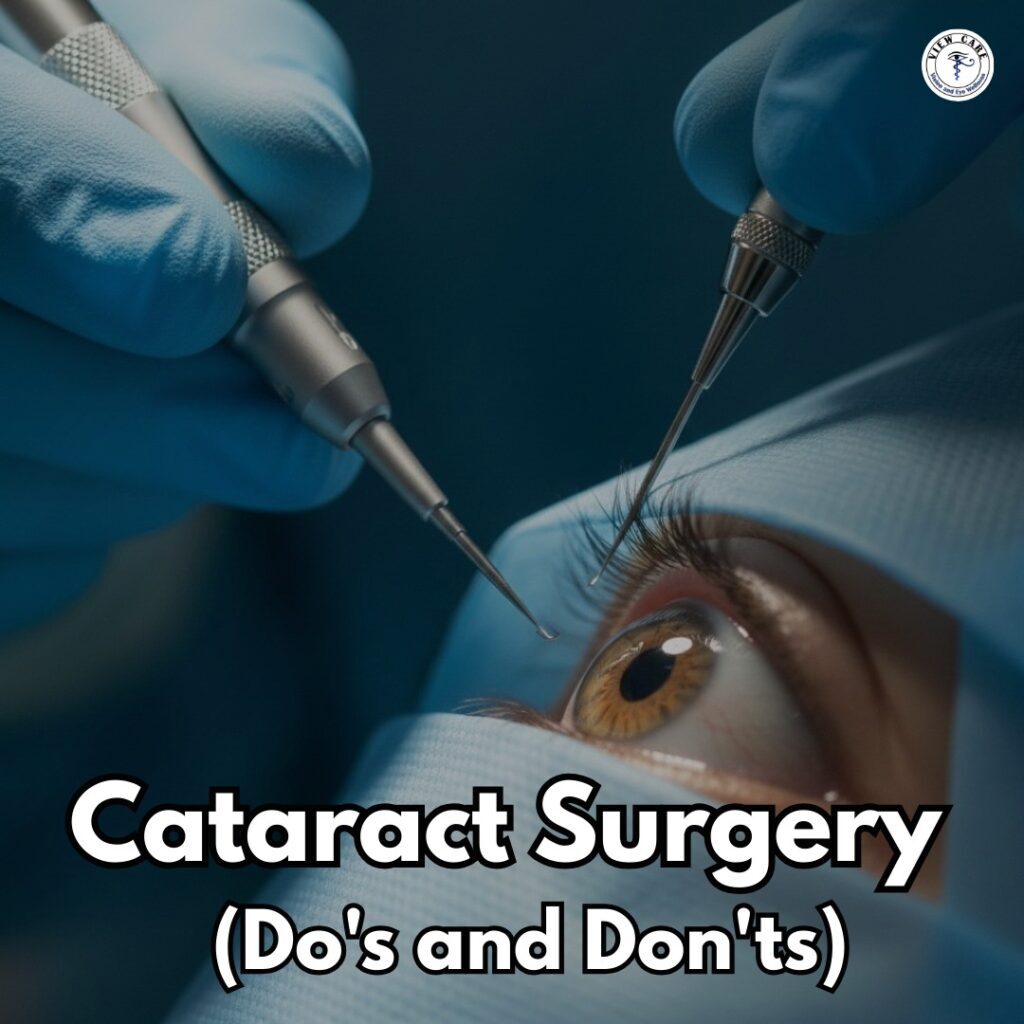 Post-Cataract Surgery: What Are the Most Important Dos & Don’ts?