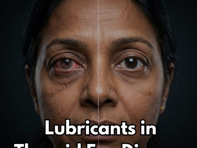 Can Lubricating Eye Drops Really Help in Thyroid Eye Disease?