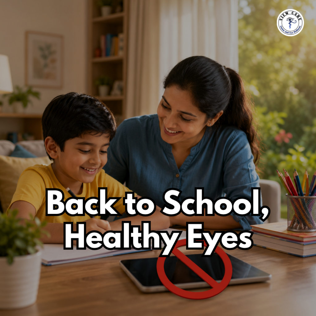 How Can You Prepare Your Child’s Eyes for Less Screen Time Before Summer Vacation Ends?